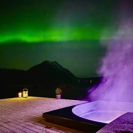 Tatil Evi Lyngvaer Horizon Lodge - Jacuzzi & Sauna - No 08